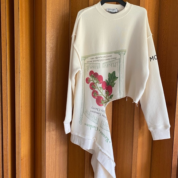 MONSE Tops - MONSE | Torn Asymmetrical Sweater